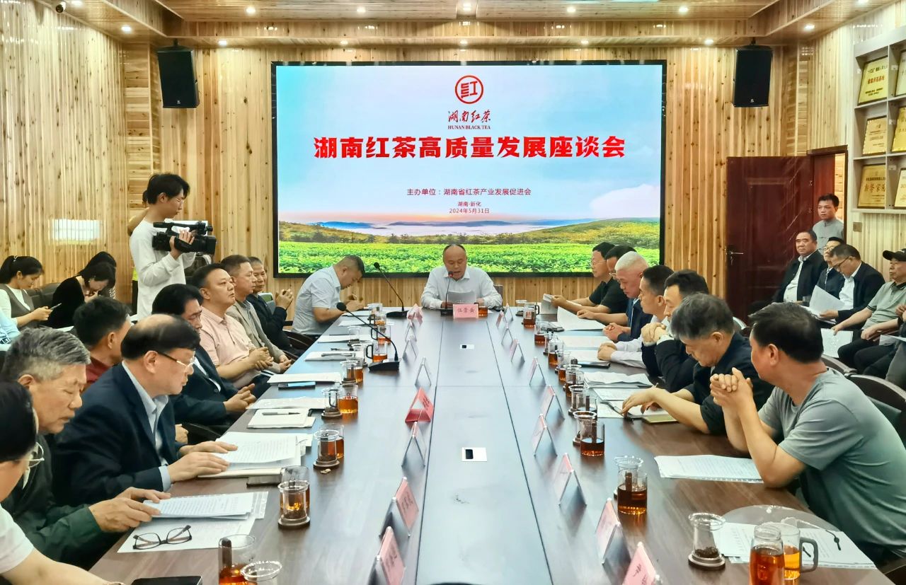 “湖南紅茶高質量發(fā)展座談會”在新化召開