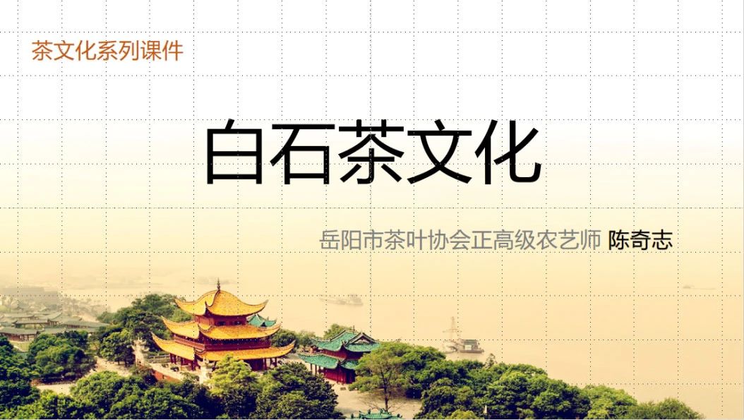 茶學(xué)專家解讀白石茶文化，引領(lǐng)聽(tīng)眾品味茶韻人生